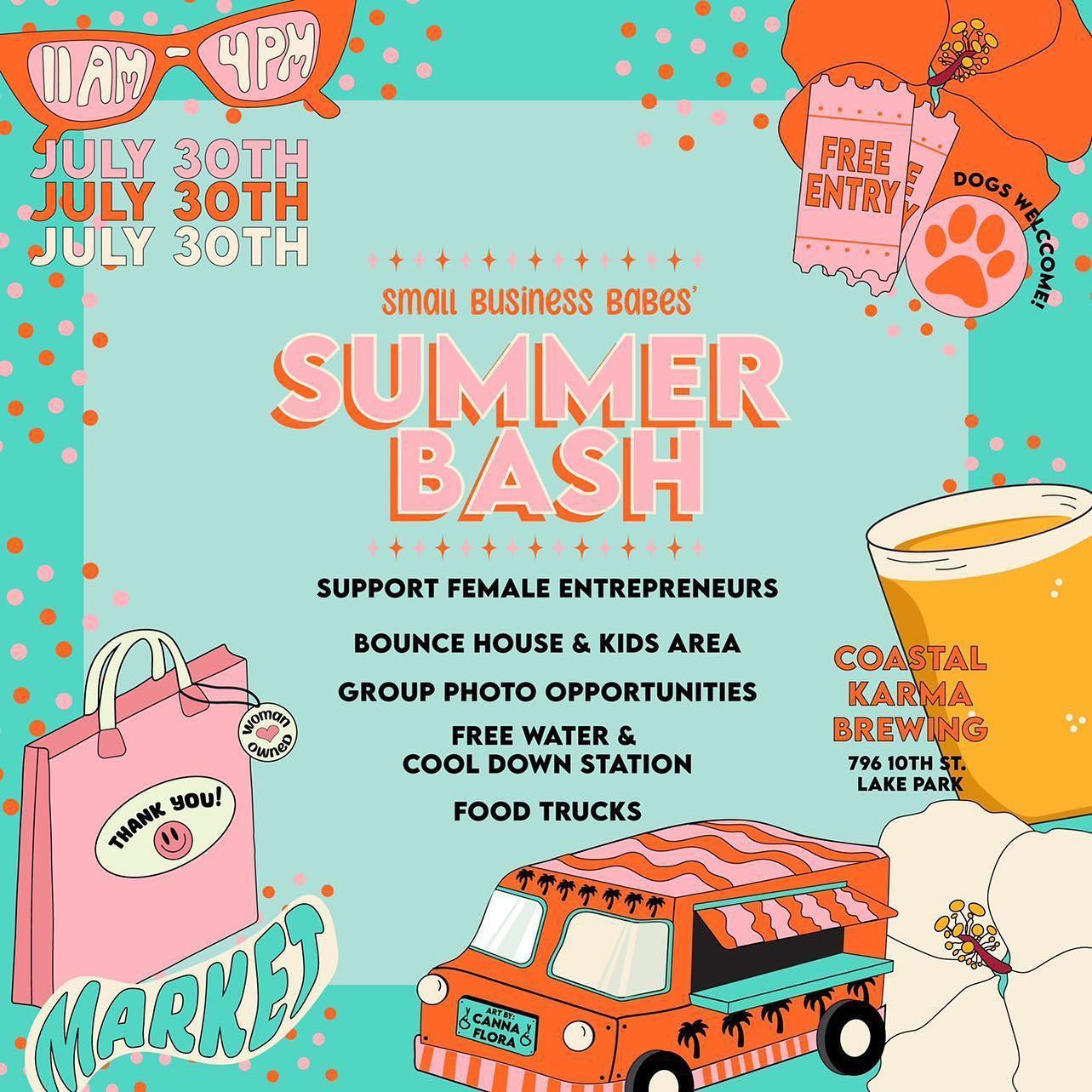 Sumer Bash Florida July 30th